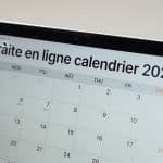 retraite en ligne calendrier 2026 ecran ordinateur